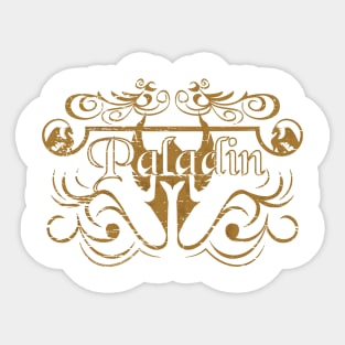 The Paladin (Aged) Sticker